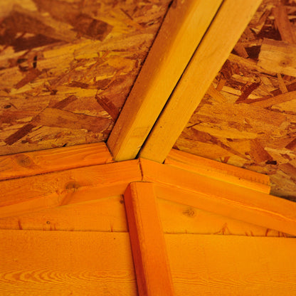 Shire 10x10 Overlap Shed Double Door With Windows