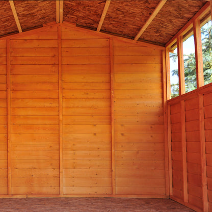 Shire 10x10 Overlap Shed Double Door With Windows