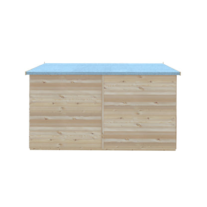 Shire 10x10 Overlap Shed Double Door With Windows