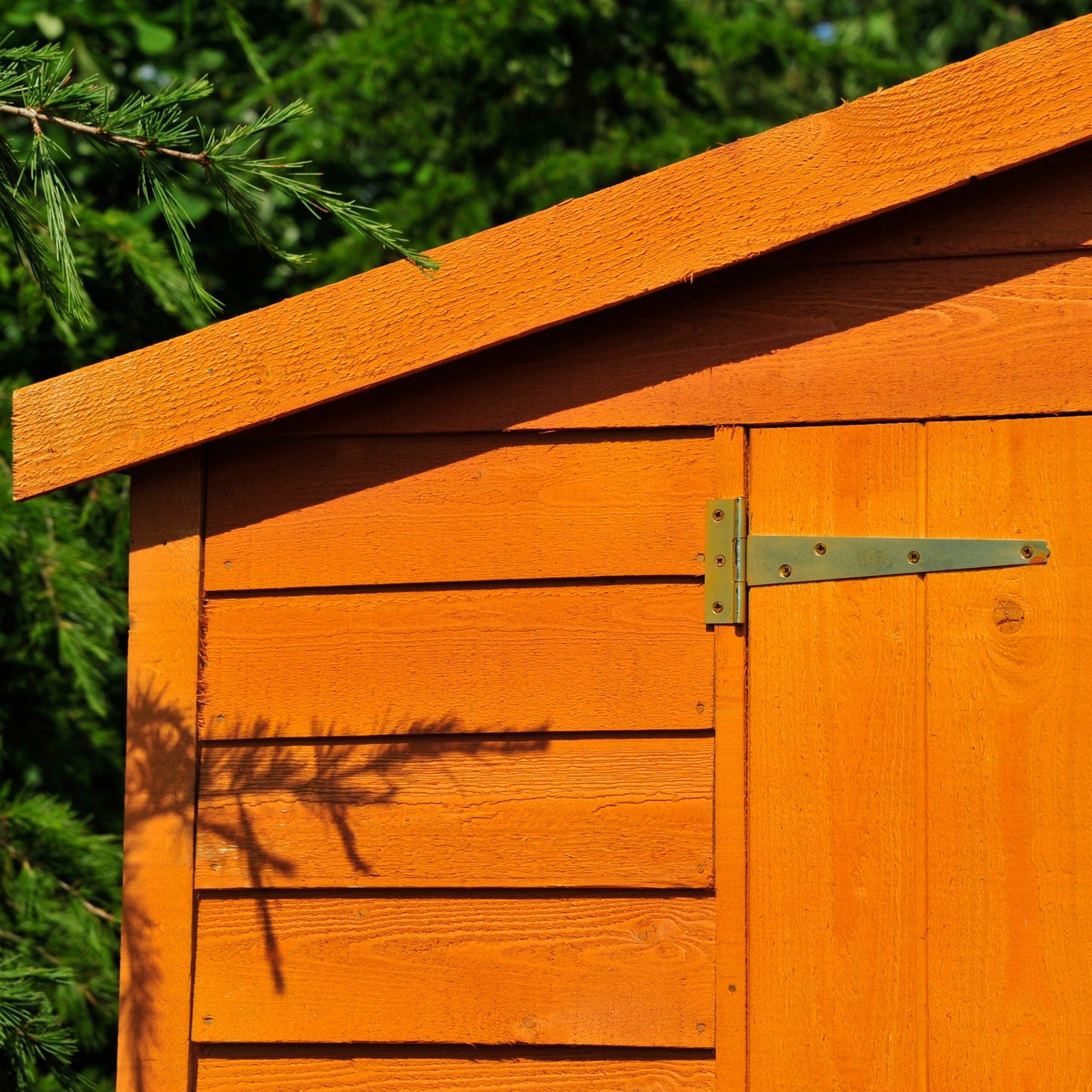 Shire 10x20 Overlap Shed with Windows - Dip Treated