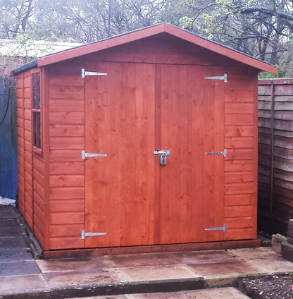 Shire 10x7 Guernsey Shed Double Door Apex Workshop