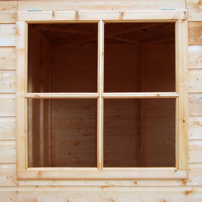 Shire 7 x 7 Shiplap Corner Shed Double Door