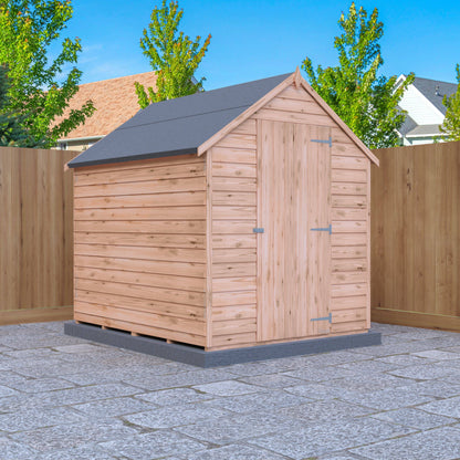 Shire 7x5ft Value Overlap Shed - Single Door