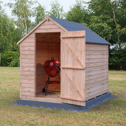 Shire 7x5ft Value Overlap Shed - Single Door