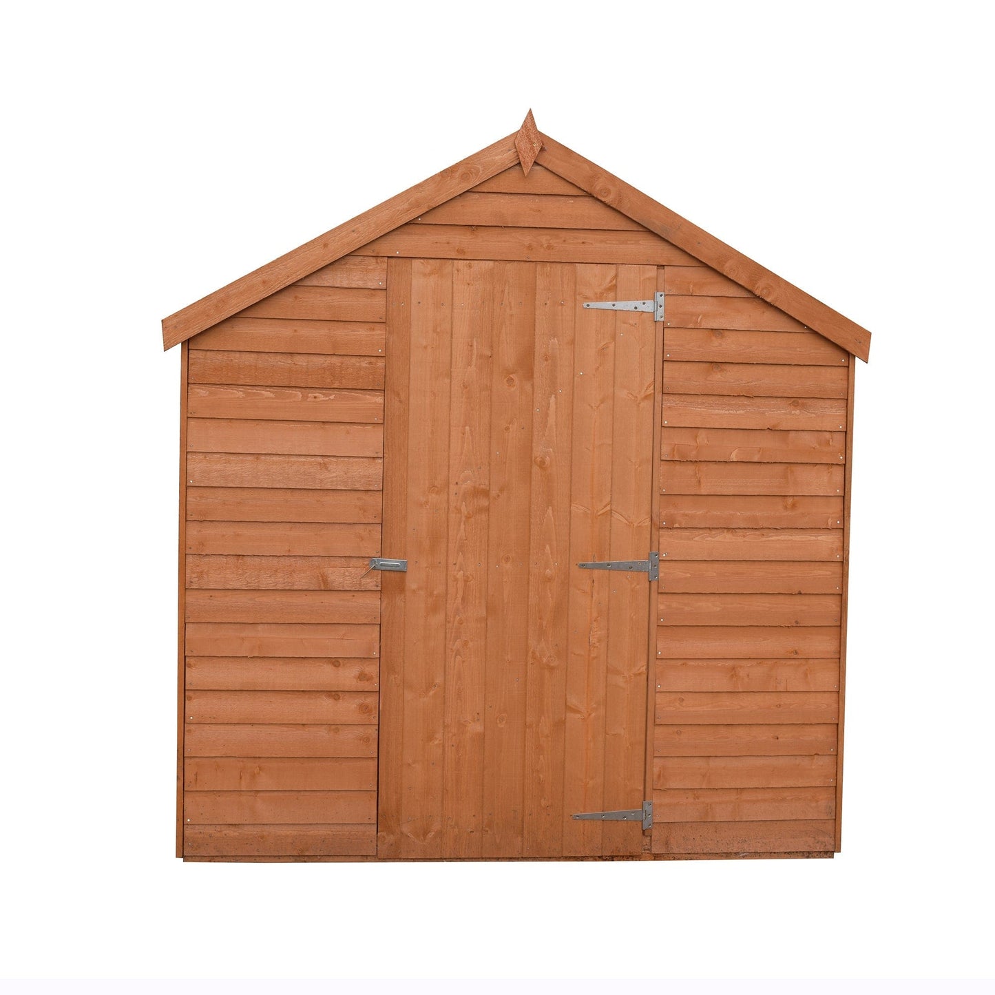 Shire 8x6 Overlap Dip Treated Single Door Windowless Shed
