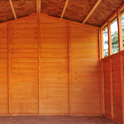 Shire Overlap Double Door Shed - 10x15ft