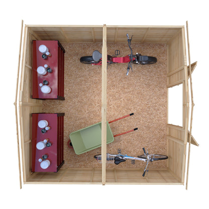 Shire Overlap Double Door Shed - 10x15ft