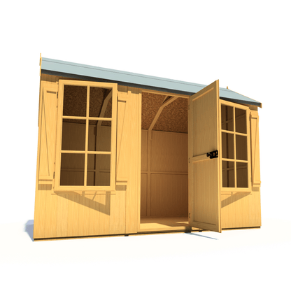 Shire Holt 10 x 7 Tongue & Groove Reverse Apex Shed