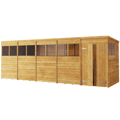 Store More 20 x 6 Pressure Treated Overlap Pent Shed