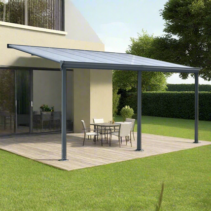 Kingston 10x14ft Wide Lean To Carport Patio Cover