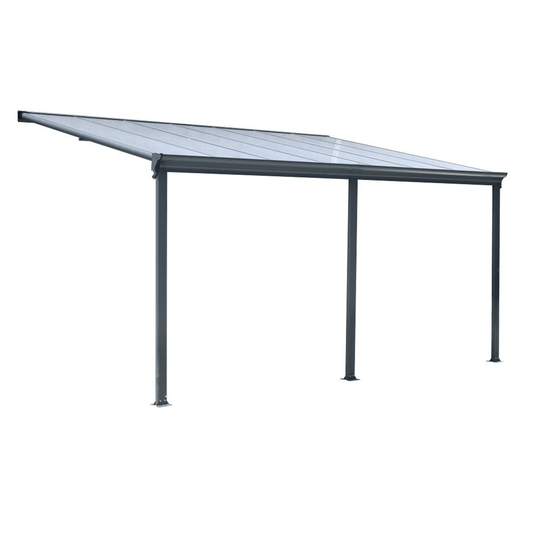 Kingston 10x14ft Wide Lean To Carport Patio Cover