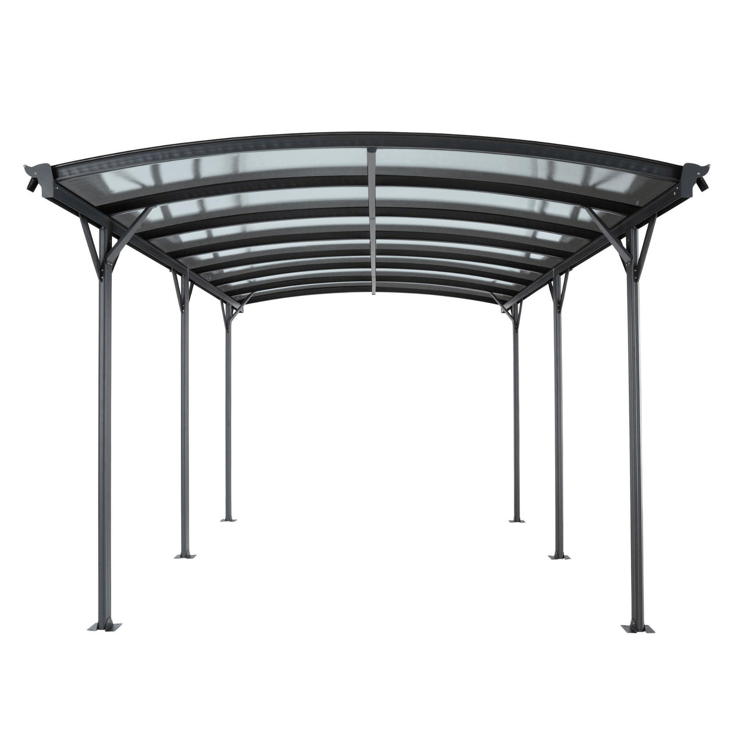 Kingston 10x16ft Aluminium Curved Carport