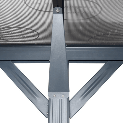 Kingston 10x16ft Aluminium Curved Carport