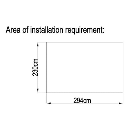 Lotus 10 x 8 Titan Pent Metal Shed