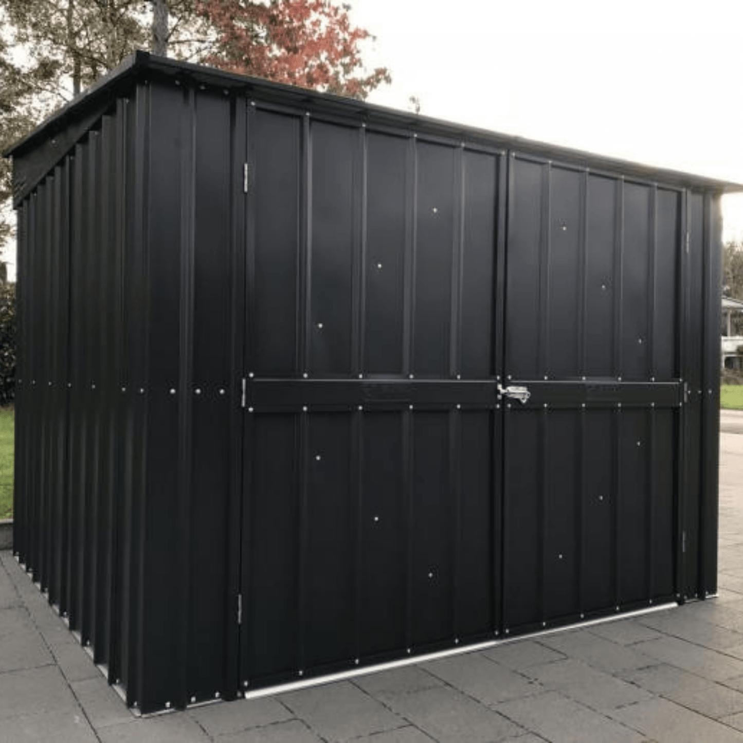 Globel 6x6ft Bicycle Storage - Anthracite Grey