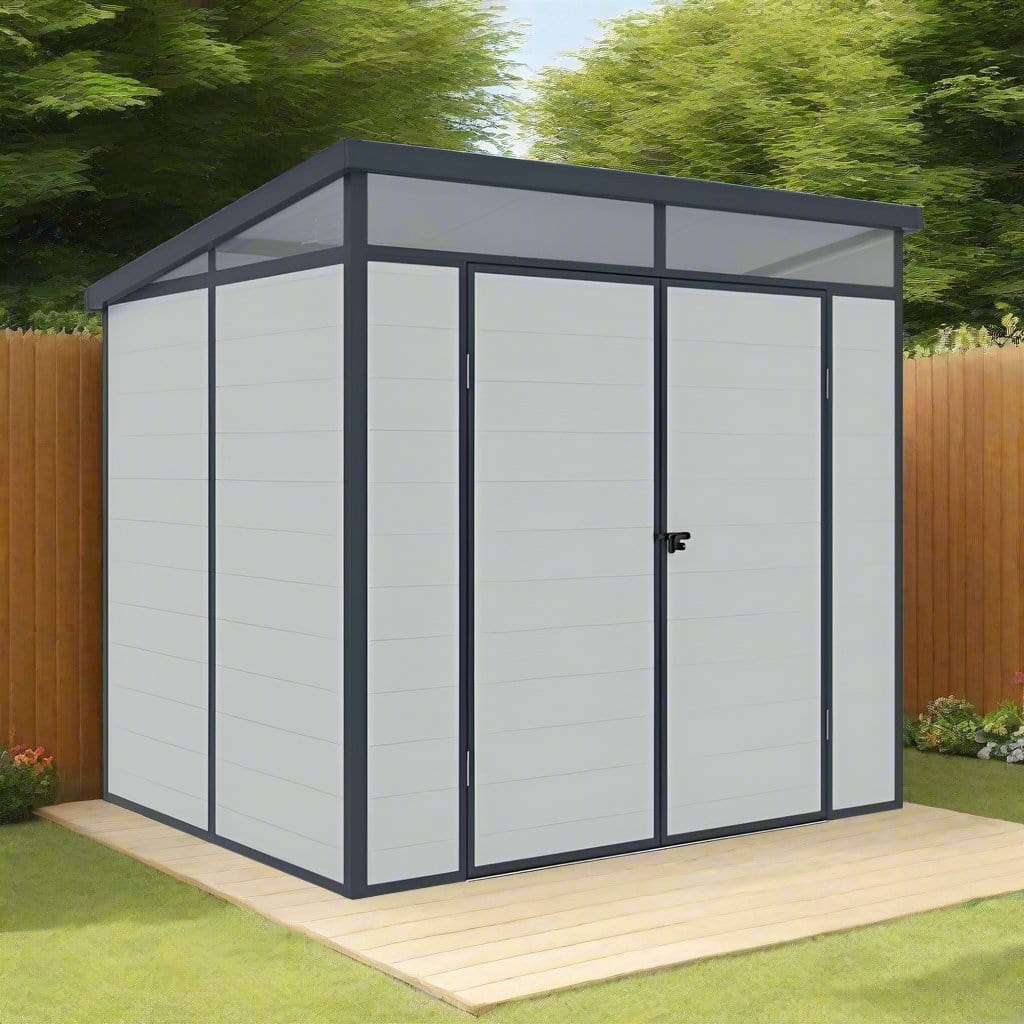 Lotus Canto 8x6 Plastic Pent Shed