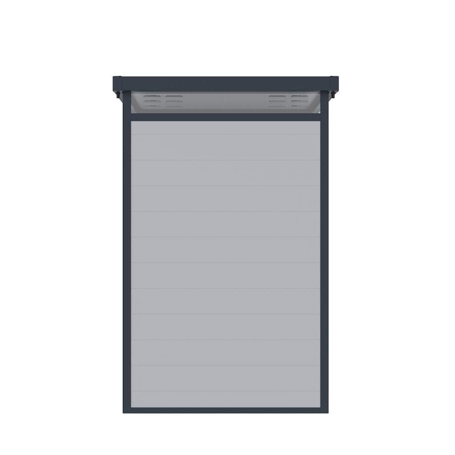 Lotus Curo 4 x 6 Pent Plastic Shed - Grey