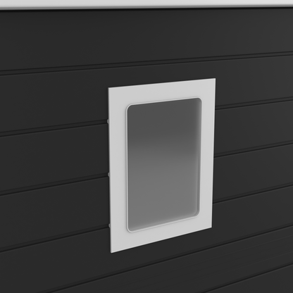 Lotus Oxonia Pent Plastic Shed Dark Grey With Floor - 8x5