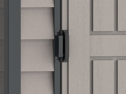 Saffron Apex Plus 4x6 Vinyl Shed