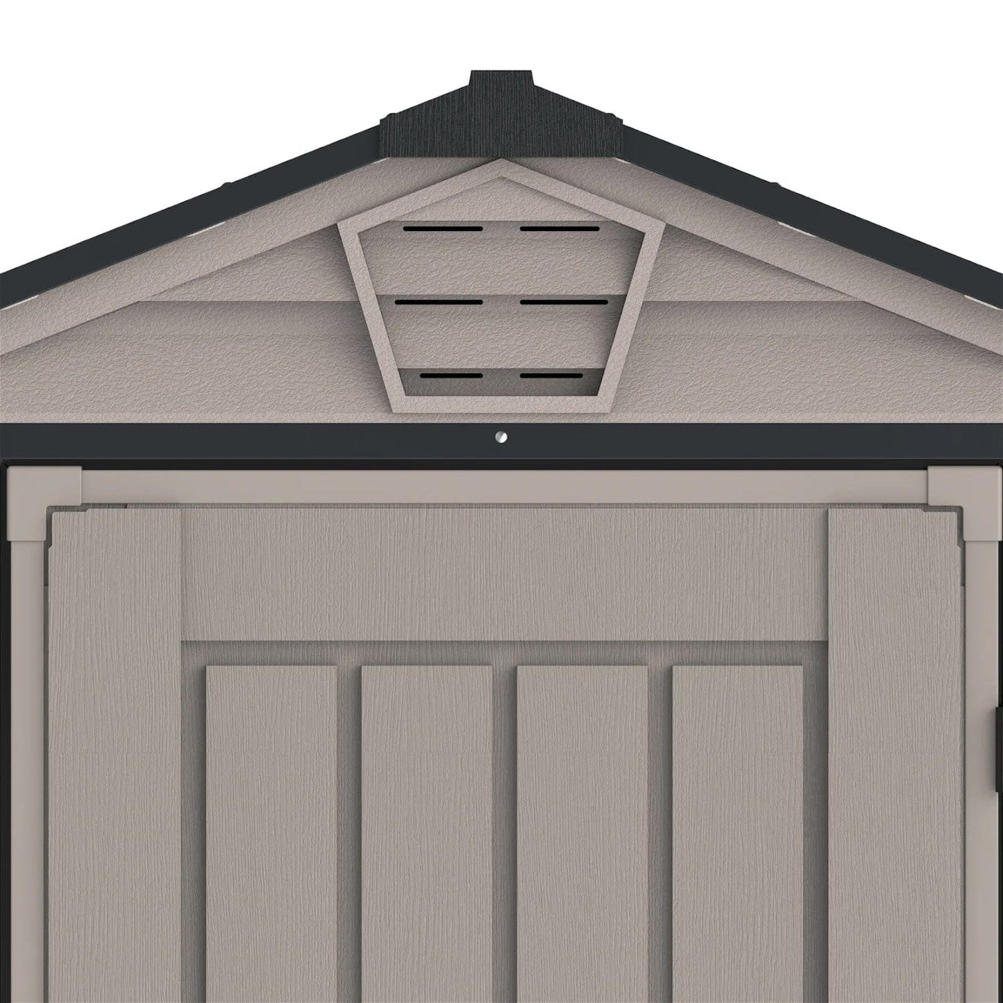 Saffron Apex Plus 4x6 Vinyl Shed