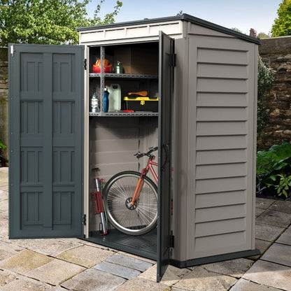 Saffron Pent Plus 5x3 Vinyl Shed
