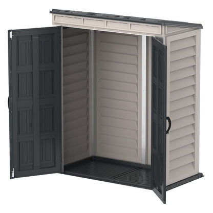 Saffron Pent Plus 5x3 Vinyl Shed