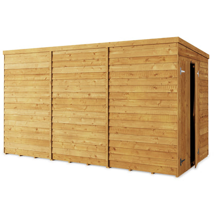 Store More 12 x 6 Pressure Treated Overlap Pent Shed