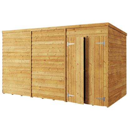 Store More 12 x 6 Pressure Treated Overlap Pent Shed