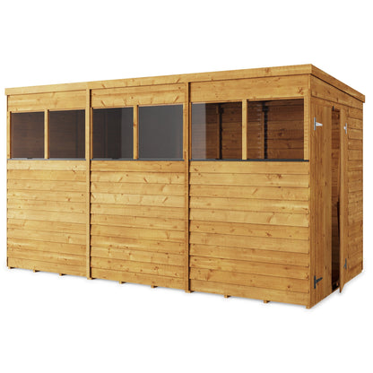 Store More 12 x 6 Pressure Treated Overlap Pent Shed