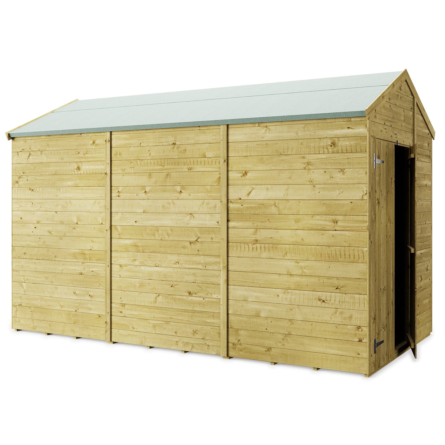 Store More 12 x 6 Tongue and Groove Pressure Treated Apex Shed