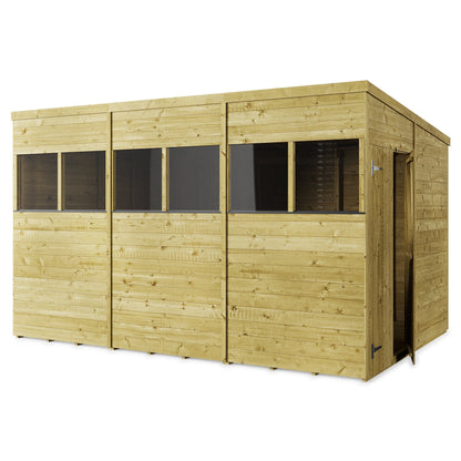 Store More 12 x 8 Tongue and Groove Pent Shed