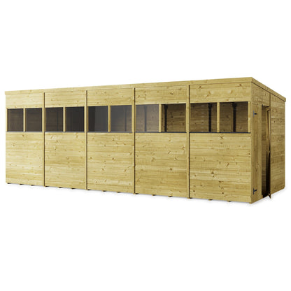 Store More 20 x 8 Tongue and Groove Pent Shed