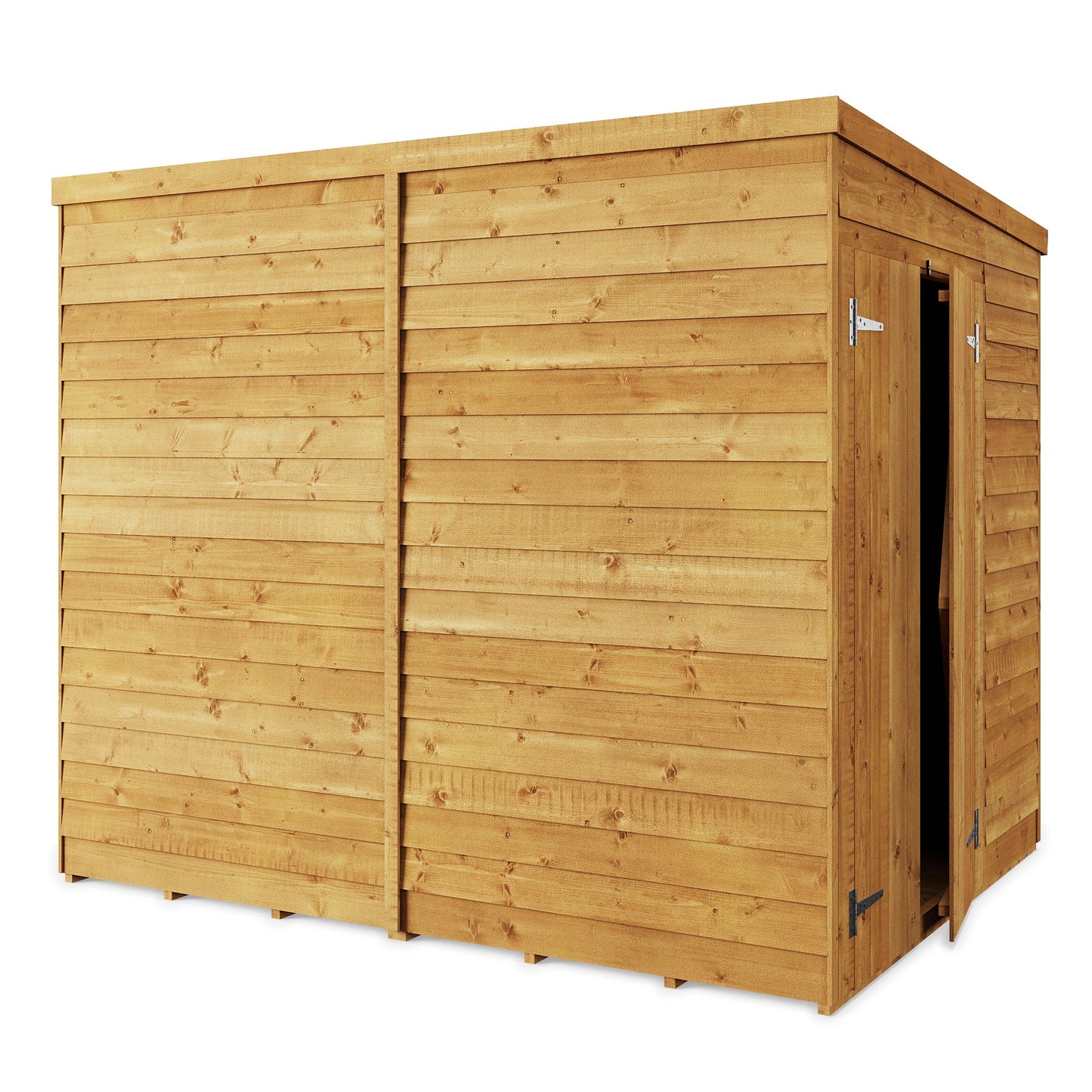 Store More 8 x 6 Pressure Treated Overlap Pent Shed