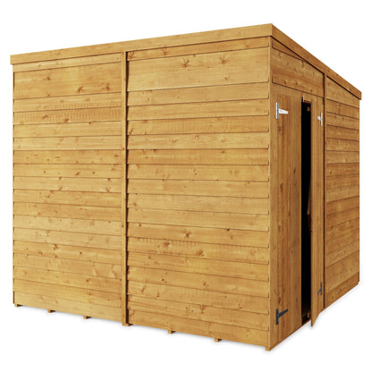 Store More 8 x 8 Pressure Treated Overlap Pent Shed