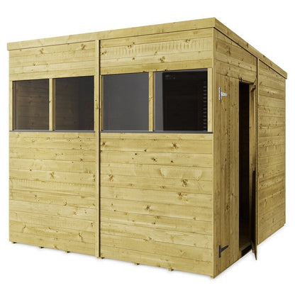 Store More 8 x 8 Tongue and Groove Pent Shed