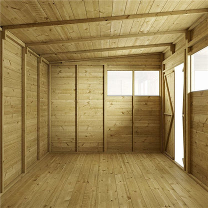 Store More 8 x 8 Tongue and Groove Pent Shed