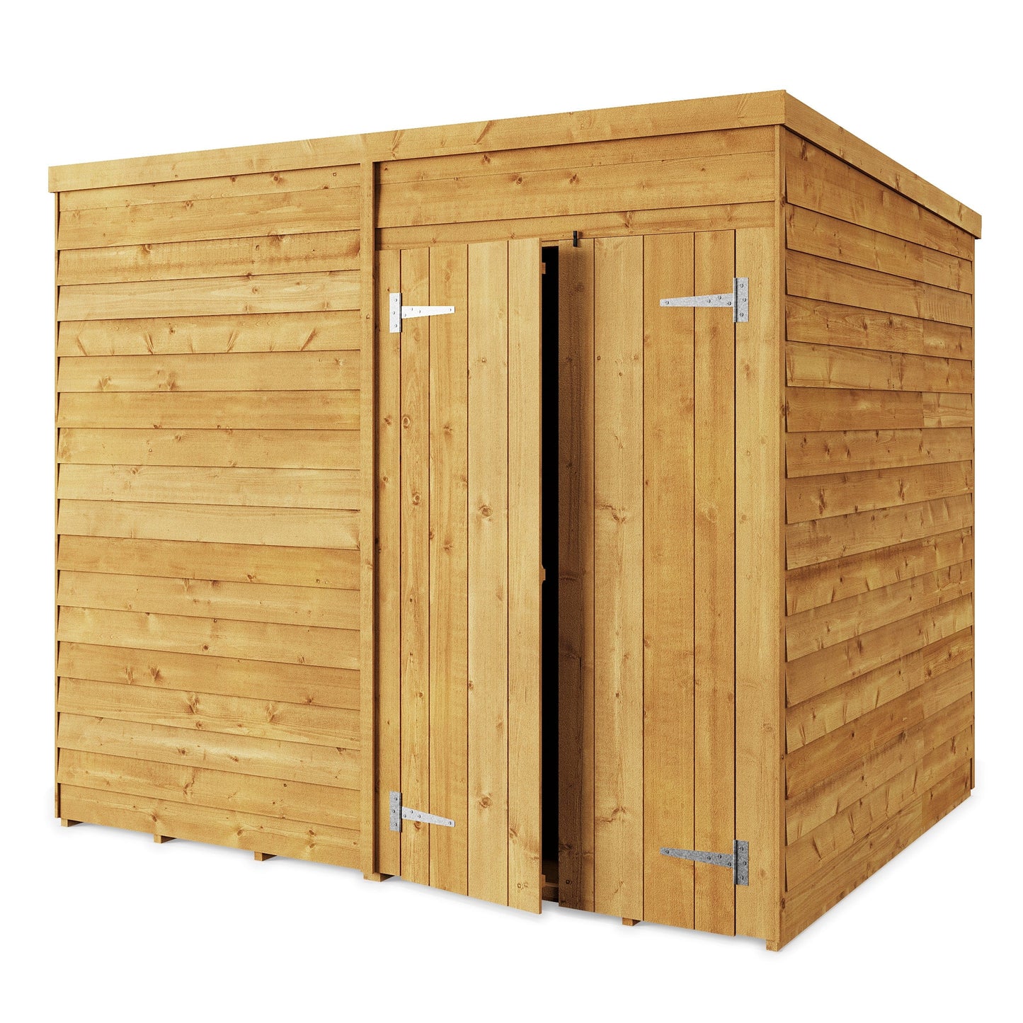 Store More 8 x 6 Pressure Treated Overlap Pent Shed