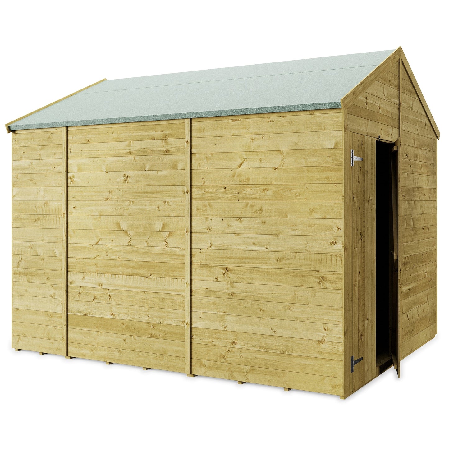 Store More 10 x 8 Tongue and Groove Apex Shed - Pressure Treated