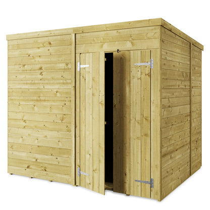 Store More 8 x 6 Tongue and Groove Wooden Pent Shed