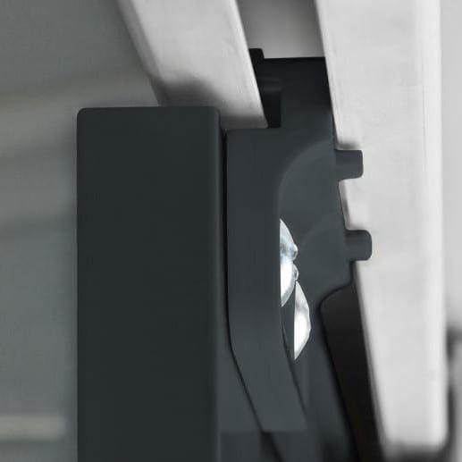 Globel 10x10ft Apex Metal Garden Shed - Anthracite Grey