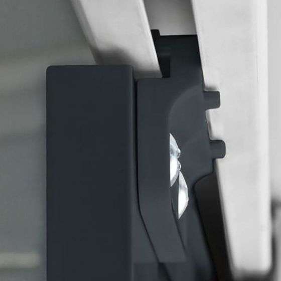 Globel 6 x 6ft Grey Apex Metal Garden Shed