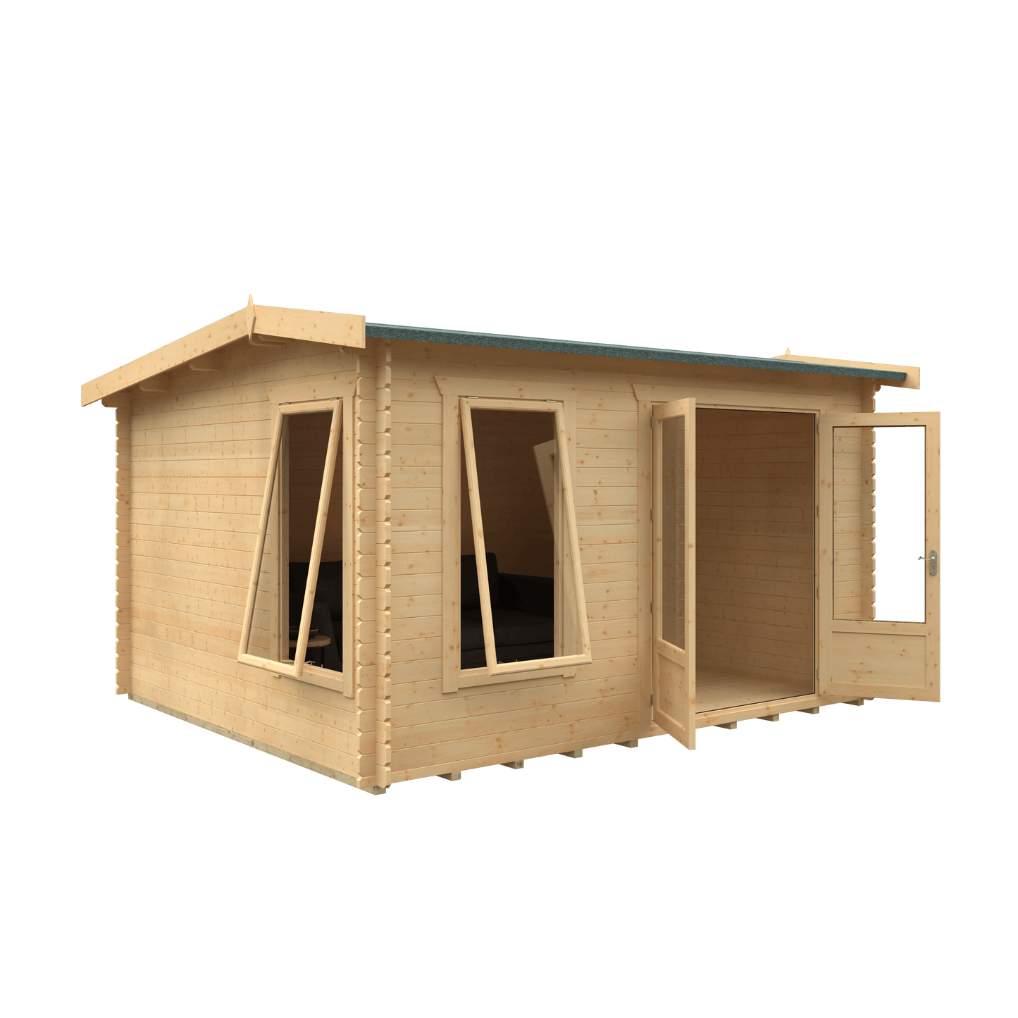 Wildlands The Longleat 12x10 Log Cabin