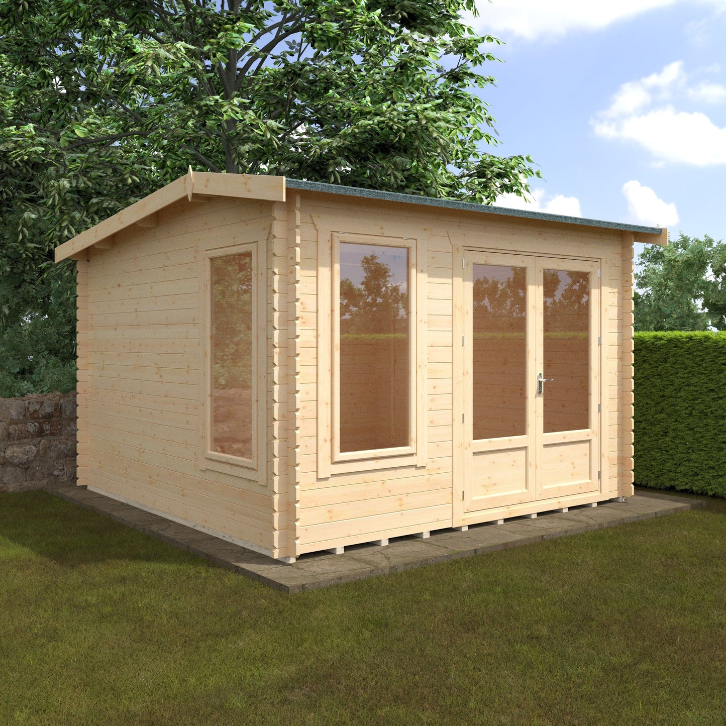 Wildlands 12x12 Longleat Log Cabin