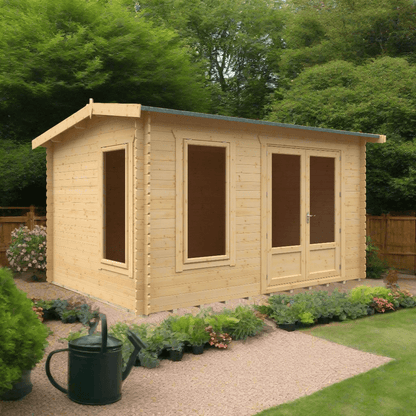 Wildlands 14x10 The Longleat Log Cabin