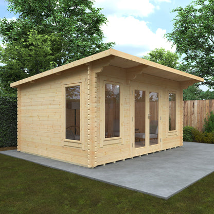 Wildlands 16 x 12 The Beausale 44mm Log Cabin