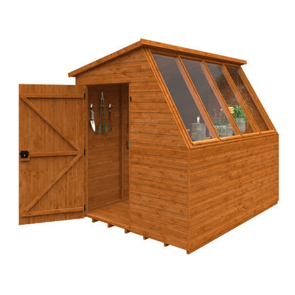 Wildlands 8x6 Jewel Shiplap Pent Potting Shed