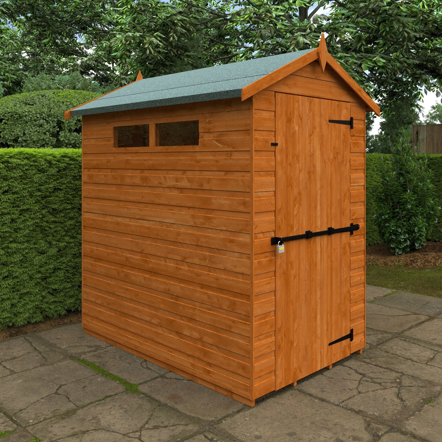 Wildlands 6x4 Security Apex Shed