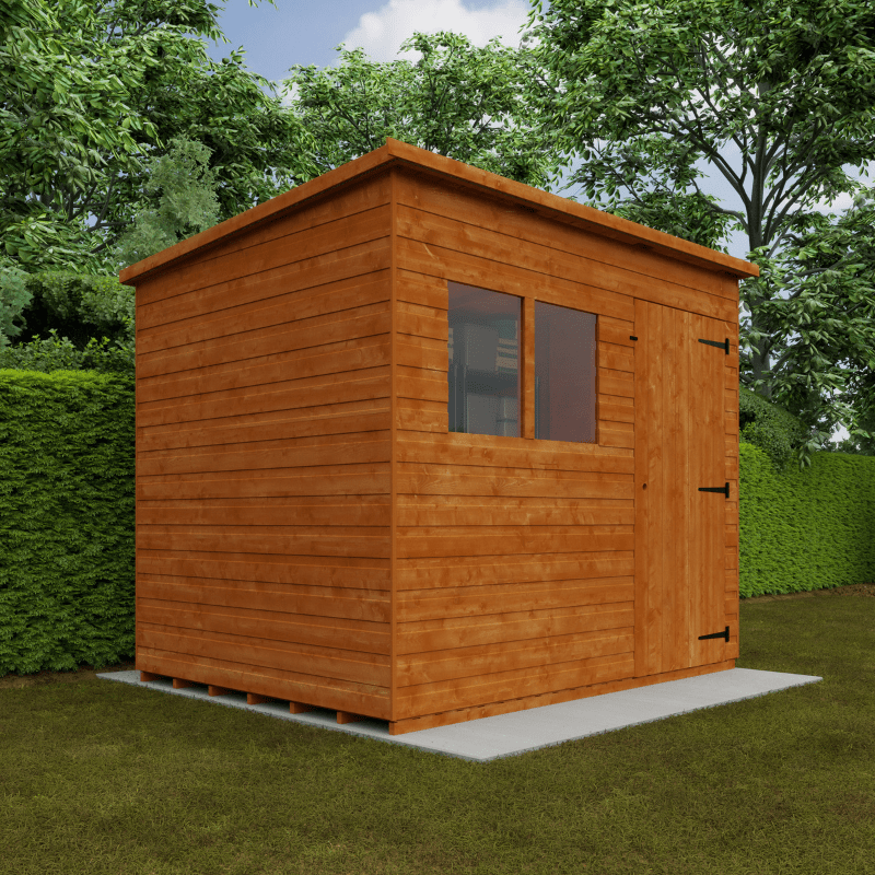 Wildlands 8 x 6 Super Pent Shiplap Shed