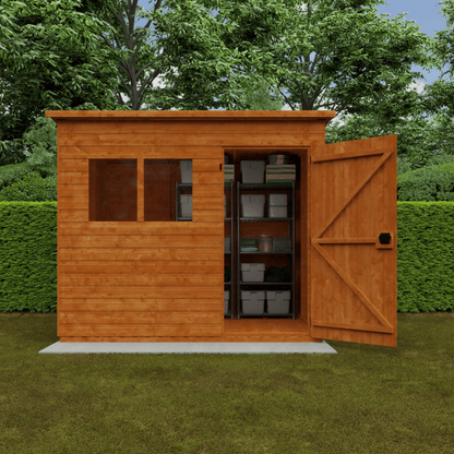 Wildlands 8 x 6 Super Pent Shiplap Shed