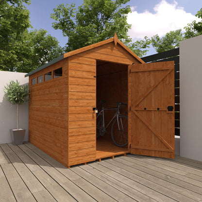 Wildlands 8x6 Security Apex Garden Shed